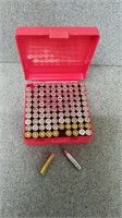 357 Magnum 100 rounds reload with plastic case