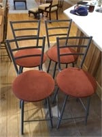 Set of four barstools in like new condition.