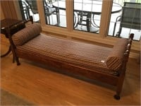 Fully restored antique daybed.