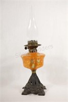Hand Blown Glass, Double Burner by Wright & Butler