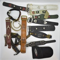 Misc. Group of Vintage Watch Bands & Collar