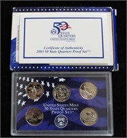 U.S. Mint State Quarter Proof Set