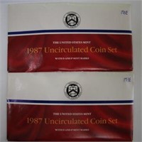 1987 200th Constitution Anniversary Liberty Coins