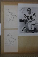 4, NFL LA Rams Players Autographed Items
