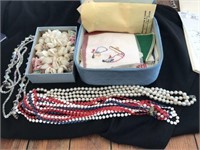 Lot of Costume Jewelry and Miscellaneous