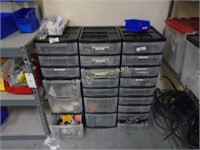 Parts bins electrical smalls NOS unused
