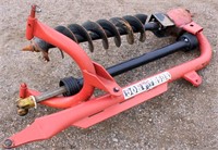 Bush Hog Post Hole Digger, 3-pt, pto, 9" auger