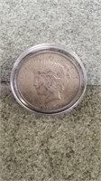 1922 us peace silver dollar