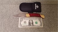 Winchester lock blade pocket knife w40 14090 with
