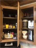 Contents of 2 Cabinets - Toaster, Can Opener, Etc