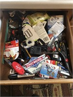 Contents of Drawer - Pens, Tape, Markers, Etc