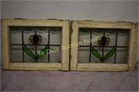 3 Color Stained Glass Windows