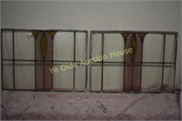 3 Color Unframed Stained Glass