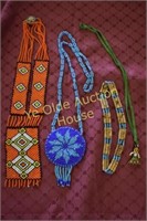 Four Hand Beaded Necklaces