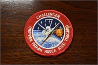 Rare Challenger Space Shuttle Jacket Patch