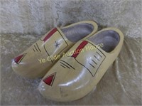 Pair of Andre the Giant Dutch Wooden Shoes