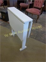 Painted Narrow Drop Leaf Kitchen Table