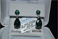 Sterling and Swarvoski Crystal Earrings