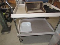 Commercial 2 Tier Large Utility Cart