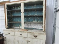Primitive Kitchen  Farmhouse Cupboard