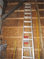 About 20 foot Aluminum Extension Ladder Werner