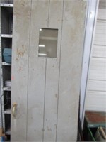Old Primitive Workshop Shed Door