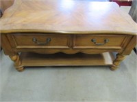 Coffee Table w/ 2 Drawers 48x28x22