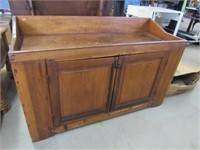 Early 1800's Antique Dry Sink Pine 48x19x30