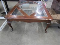 Thomasville Coffee Table Bevel Glass Inserts