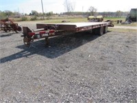 2001 Trailer air brakes new good deck and cross