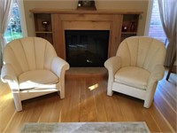 Pair of upholstered armchair’s.