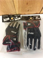 2 Pair D Gel Pro 810 Gloves