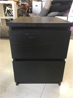 Two Drawer File Cabinet with Contents