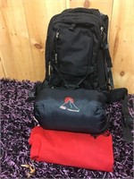 Camping Lot-Backpack-Sleeping Bag/Mat