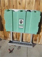 30gal. Fuel Wall Mount Poly Can w/ Stand 4/7