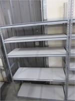 48" X-Tall 5-Tier Metal Shelf Storage