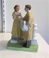 NORMAN ROCKWELL THE FIRST PROM FIGURINE