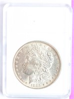 Coin 1885  Morgan Silver Dollar Brilliant Unc.