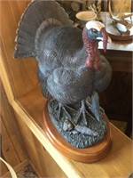 Strutting Turkey Statue