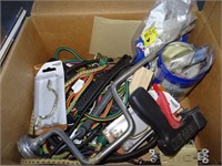 Box Lot: Straps & Misc Tools