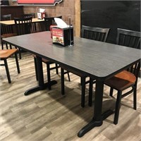Six Seater Pedestal Tables