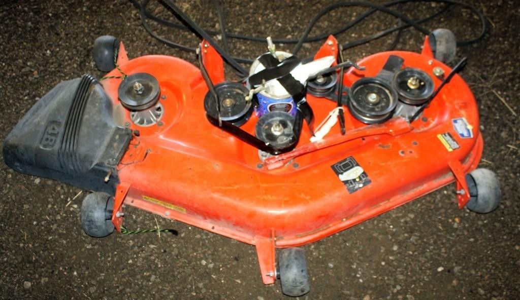Belly Mower for Husqvarna Tractor