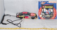 #28 1:24 SCALE CAR PHONE & #28 TOY CAR WITH HOOD
