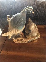 Ducks Unlimited Jim Beam Decanter- Full