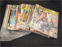 Large Lot Of Savage Sword Of Conan Comics Magazine