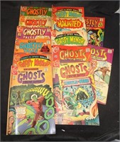 Lot Of Charliton Horror Comics Ghostly Haunt Grave