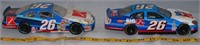 2 - #26 JIMMY SPENCER 1:24 SCALE DIECAST CARS