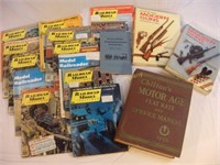 Chilton's 1950; Railroad Model mags; Modern Guns