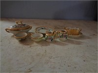 10 pc Child's Porcelain Tea Set