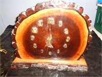 Desk/Mantel Wood Clock